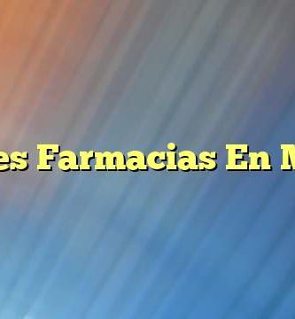 Mejores Farmacias En Madrid