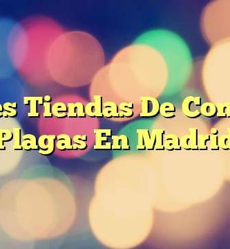 Mejores Tiendas De Control De Plagas En Madrid