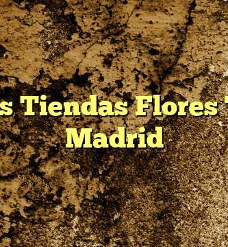 Mejores Tiendas Flores Tipicas Madrid